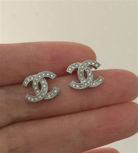 chanel crystal earrings|chanel earrings price list.